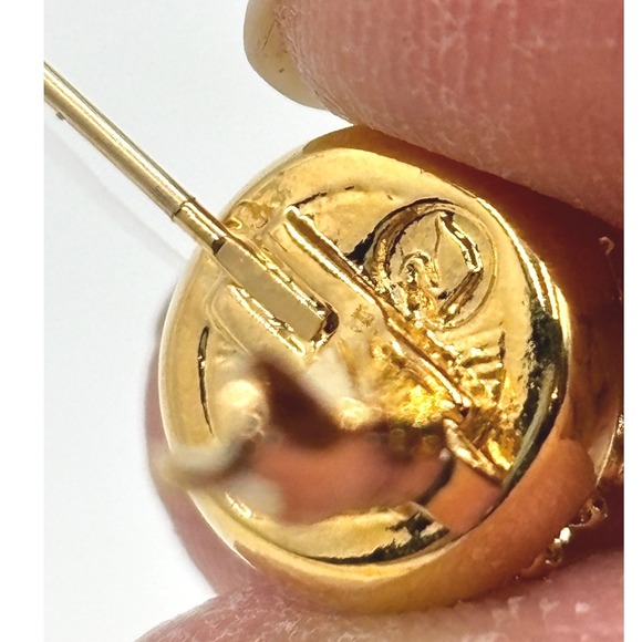 Vintage Swarovski Crystal Ball Leverback Earrings Valentine jewelry gift - Picture 8 of 14